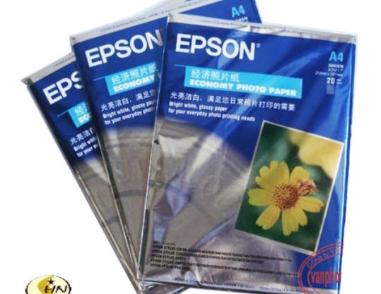 Giấy in ảnh 1 mặt Epson Hoa Cúc A4.